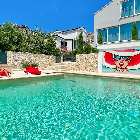Apartment Baska Mit Poolarea - Krk, Kroatien Экстерьер фото