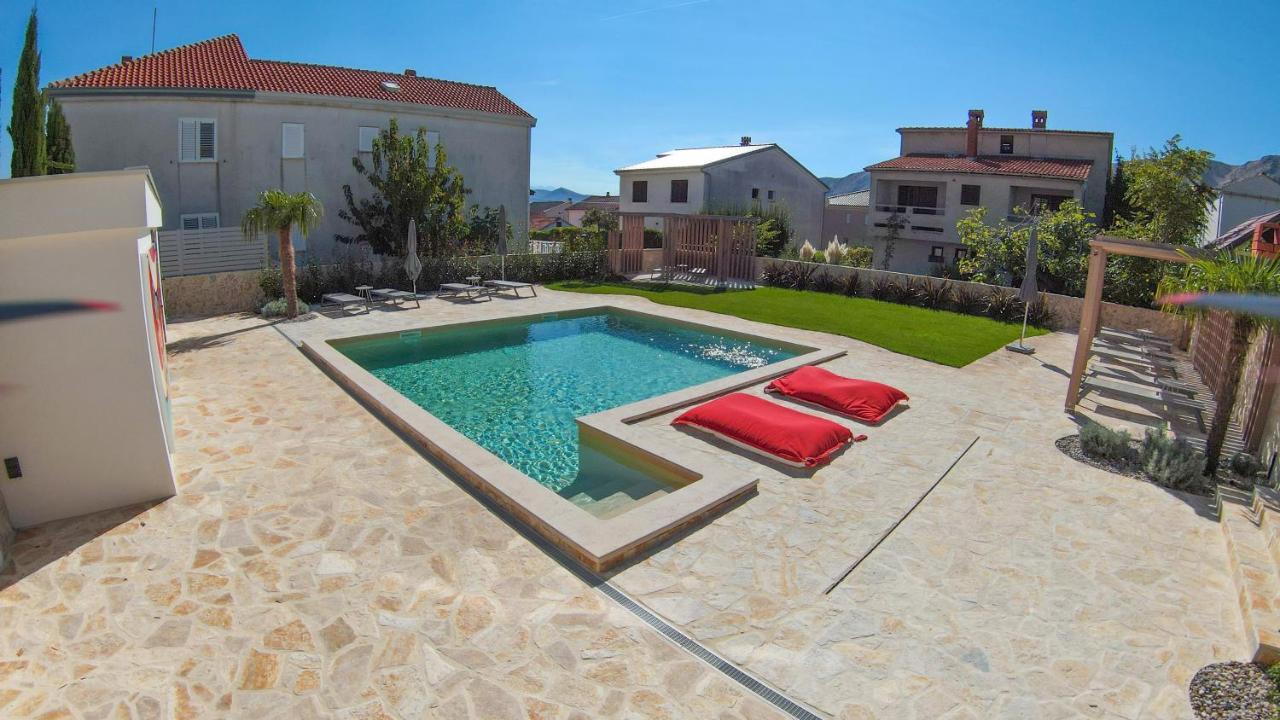 Apartment Baska Mit Poolarea - Krk, Kroatien Экстерьер фото