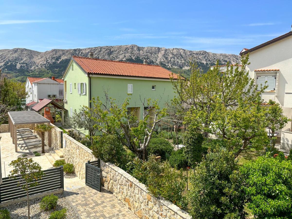 Apartment Baska Mit Poolarea - Krk, Kroatien Экстерьер фото