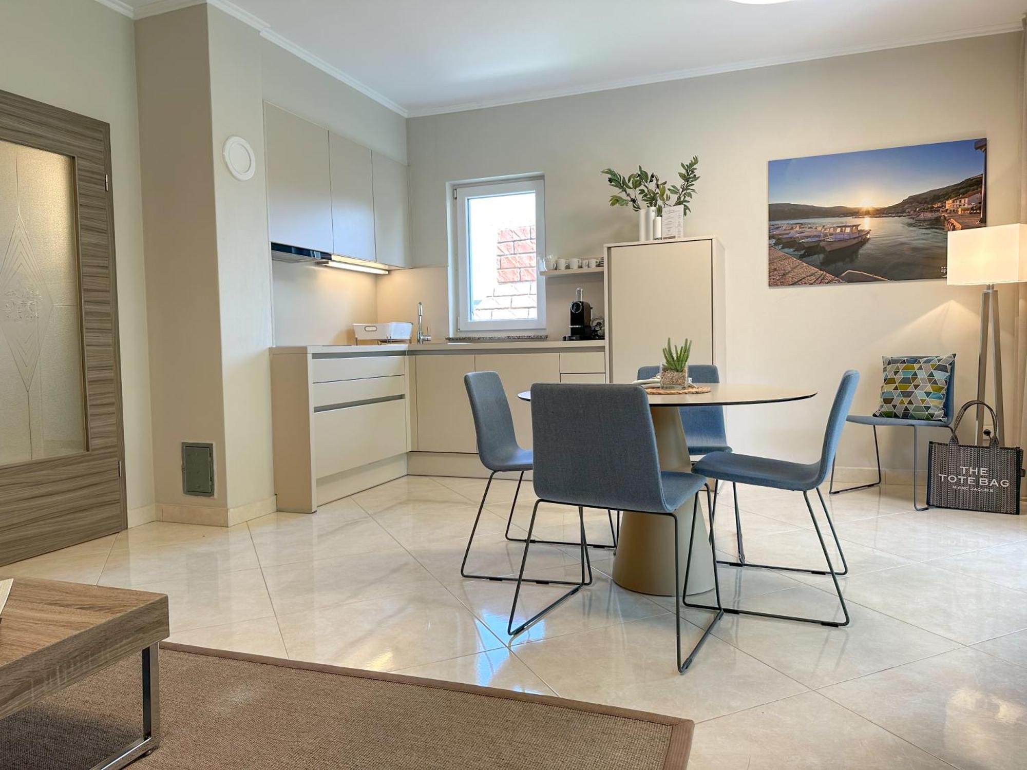 Apartment Baska Mit Poolarea - Krk, Kroatien Экстерьер фото